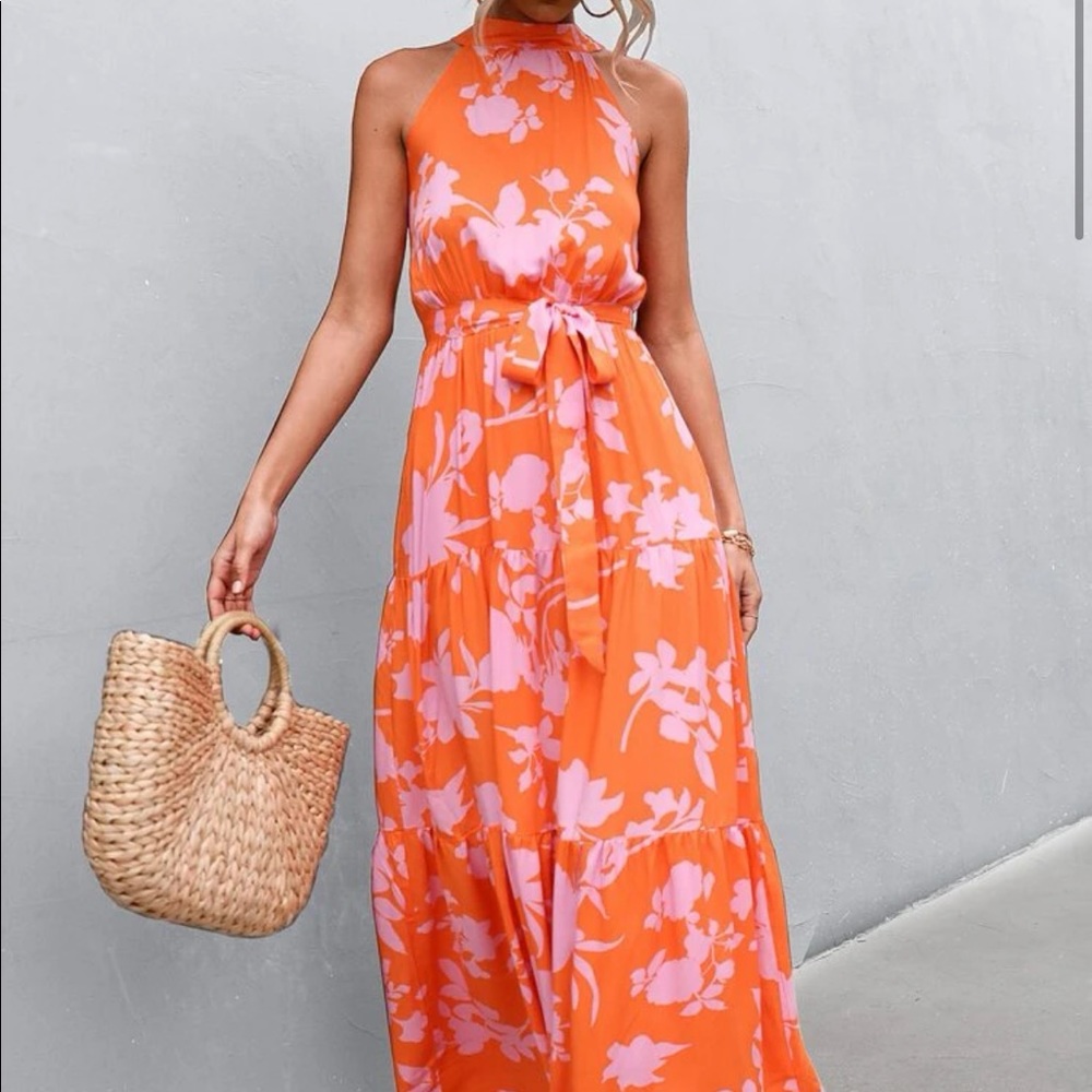 Halter Maxi Dress